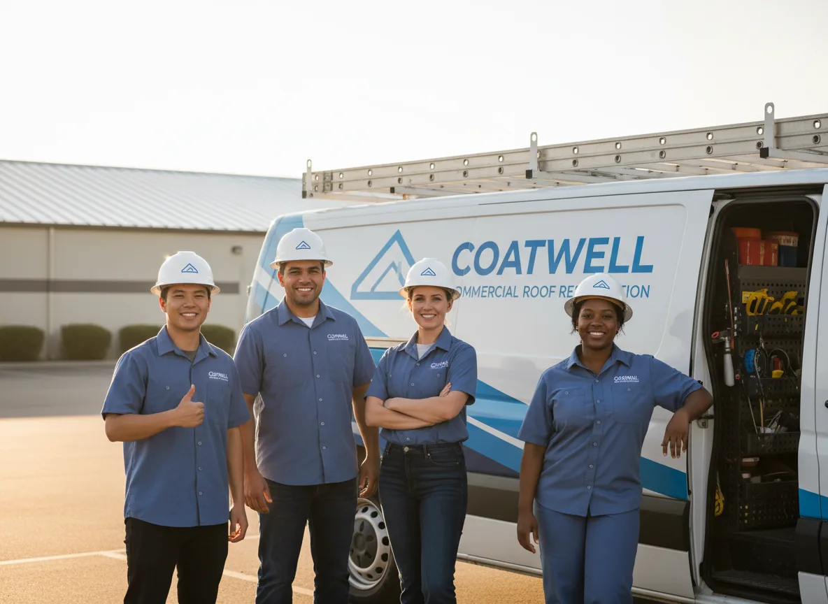 Commercial roof coating company in Rumsey, KY